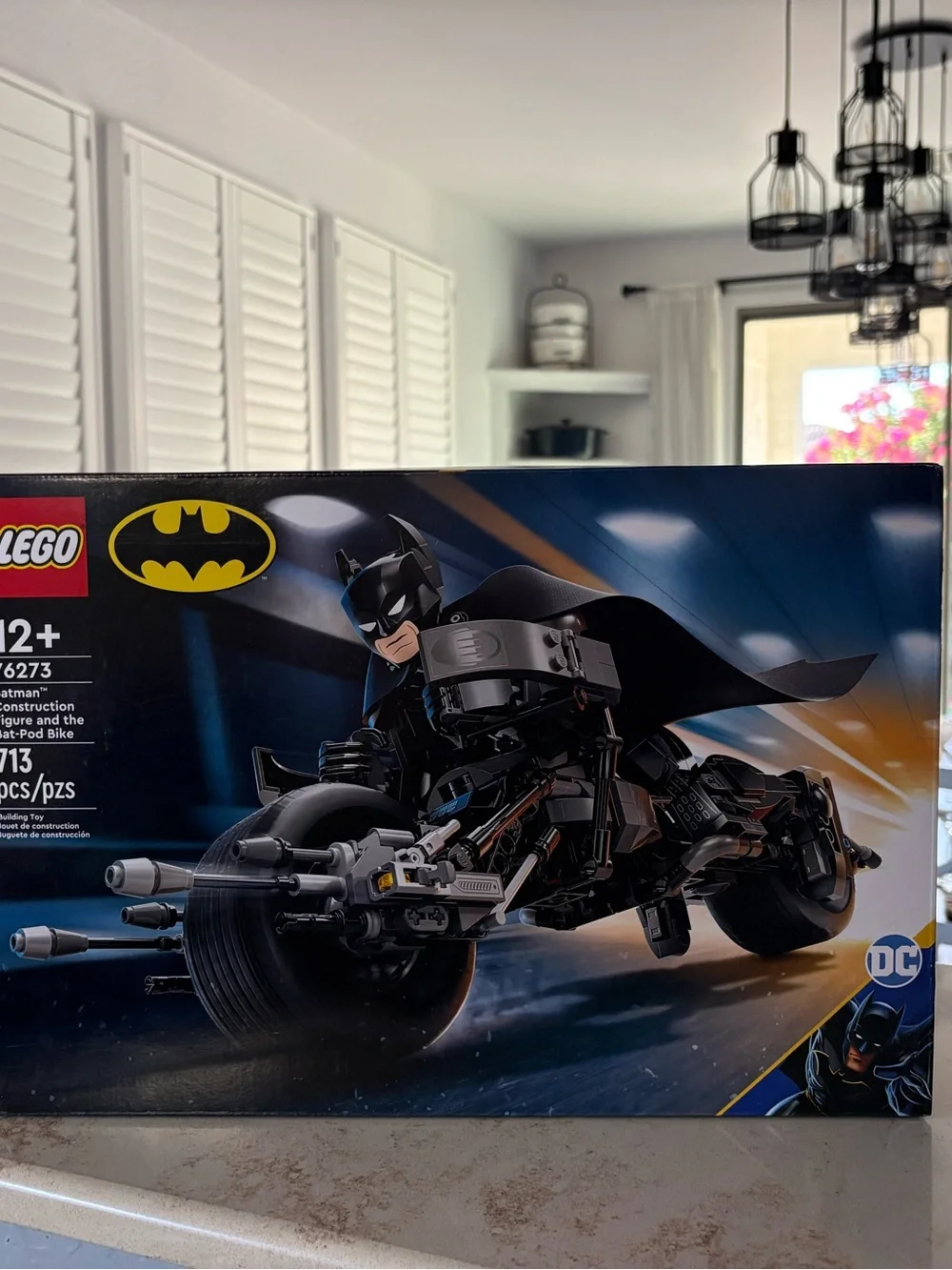 LEGO DC Batman #76273 Batman Figure & the Bat-Pod Bike: Dark Knight NIP